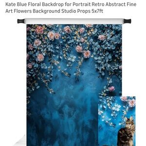Kate Floral Backdrop Spring 5x7